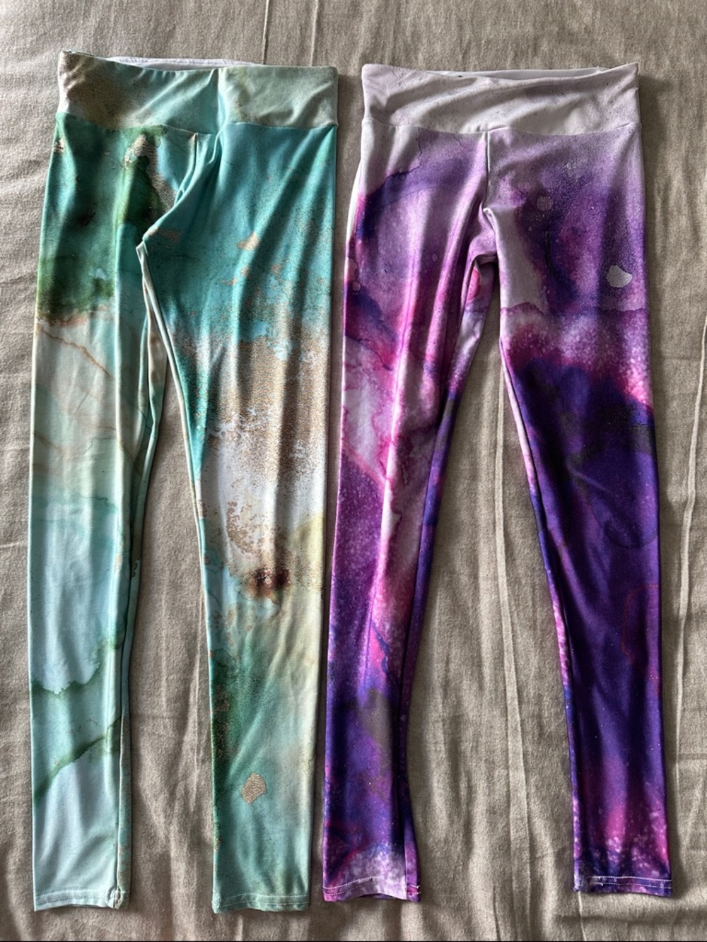 Society6 set of 2 one of a kind Leggings